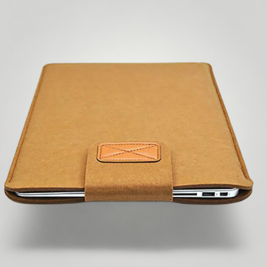Pochette Ordinateur en Cuir pour Femme Chic | 11 pouces