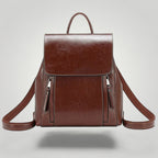 Lyra <br> Sac à Dos Ordinateur en Cuir pour Femme 12 pouces