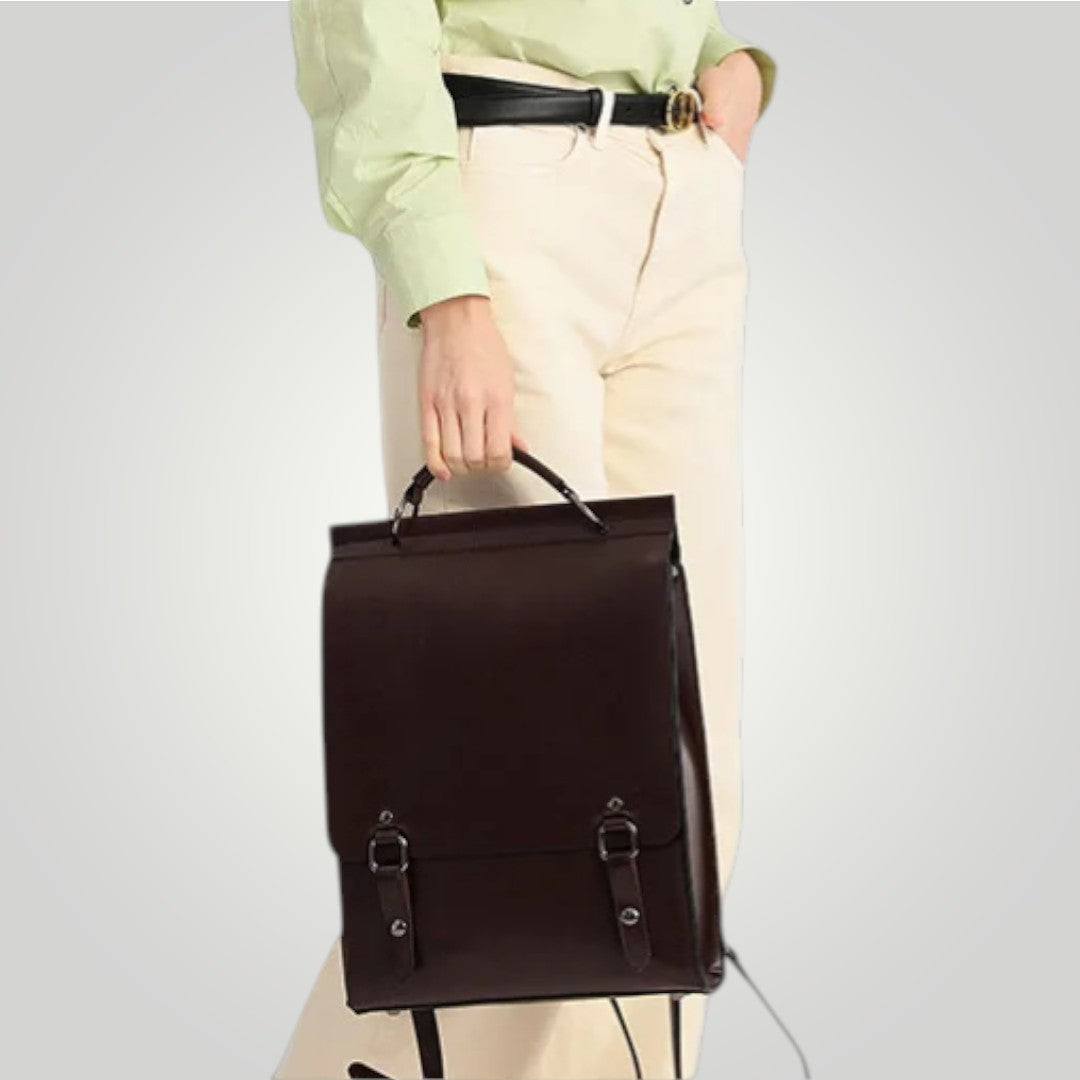 Céleste <br> Sac à Dos Ordinateur Femme Cuir