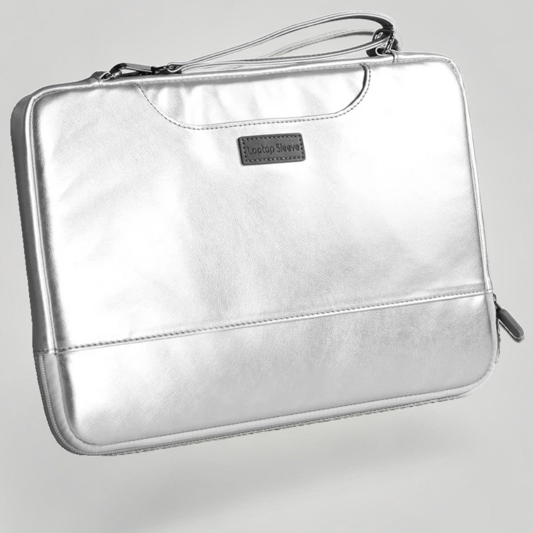 Sacoche Ordinateur Portable Femme en Cuir Végan | 15.6 pouces