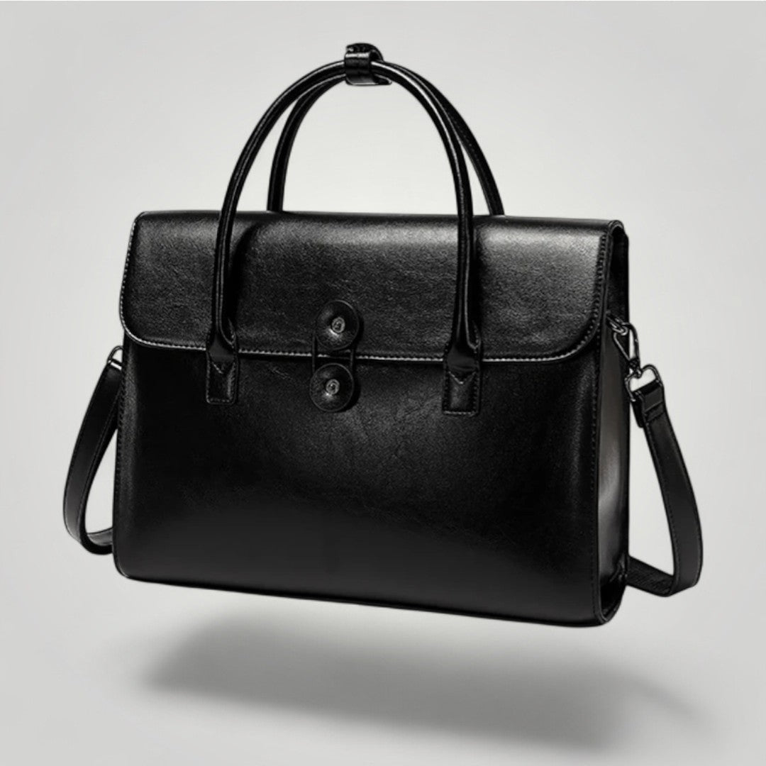 Florence <br> Sac Ordinateur pour Femme Vintage en Cuir 14 pouces
