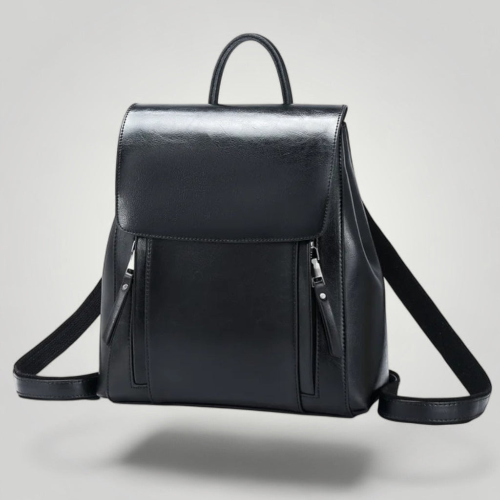 Lyra <br> Sac à Dos Ordinateur en Cuir pour Femme 12 pouces