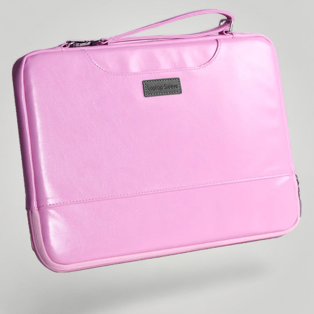 Sacoche Ordinateur Portable Femme en Cuir Végan | 14 pouces