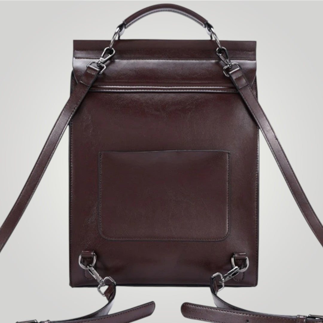 Céleste <br> Sac à Dos Ordinateur Femme Cuir